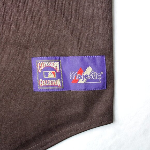 Majestic Cooperstown Collection San Diego Padres Baseball Jersey 3XL - Picture 10 of 14